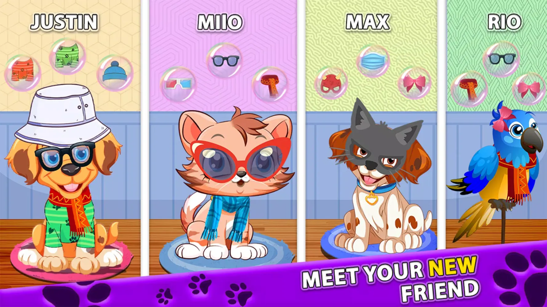 Captures d'écran de Pet Salon- Dog grooming games