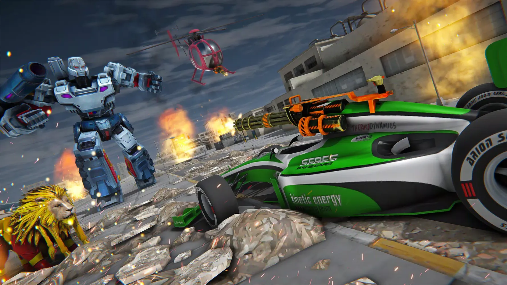 Robot Transform Battle Games Screenshots