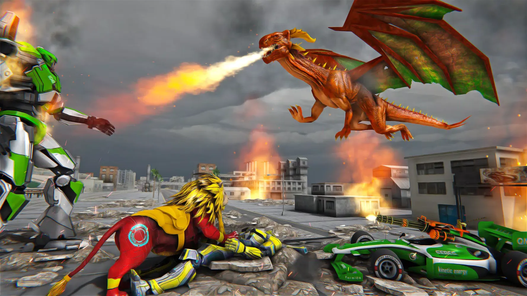 Robot Transform Battle Games Screenshots