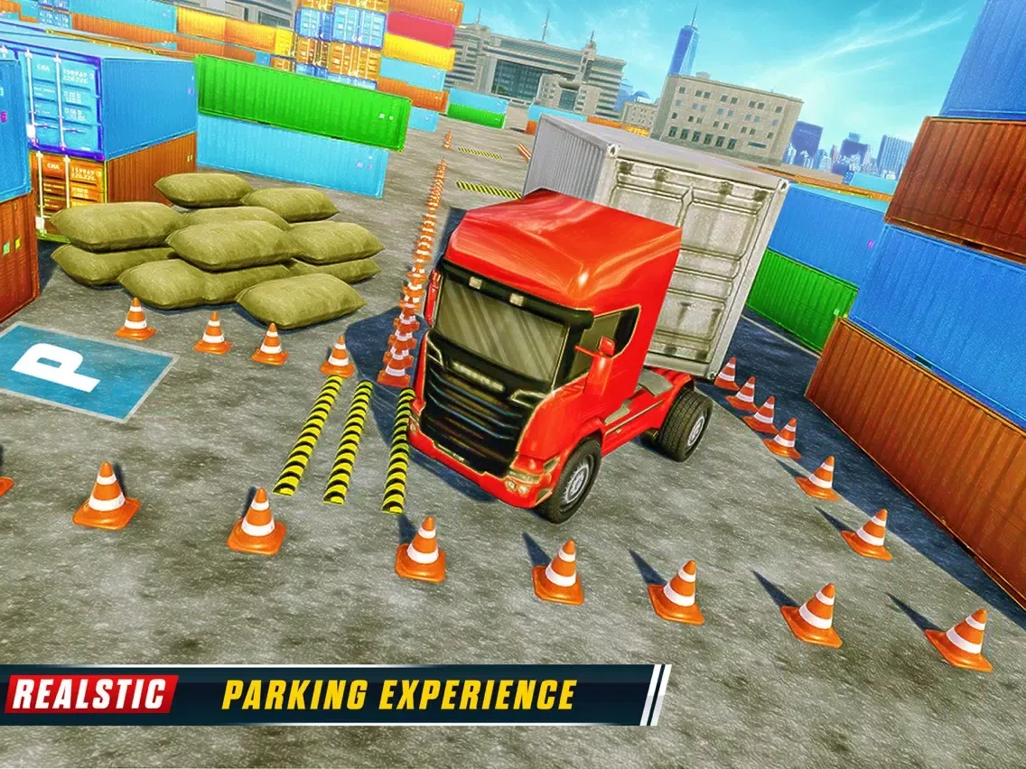 Capturas de pantalla de Euro Truck Cargo Trailer Drive iPad 