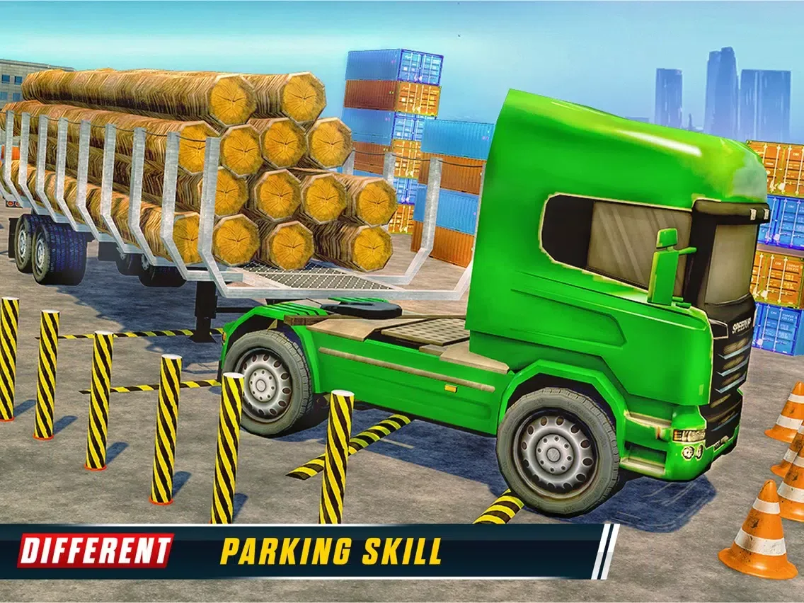 Capturas de pantalla de Euro Truck Cargo Trailer Drive iPad 