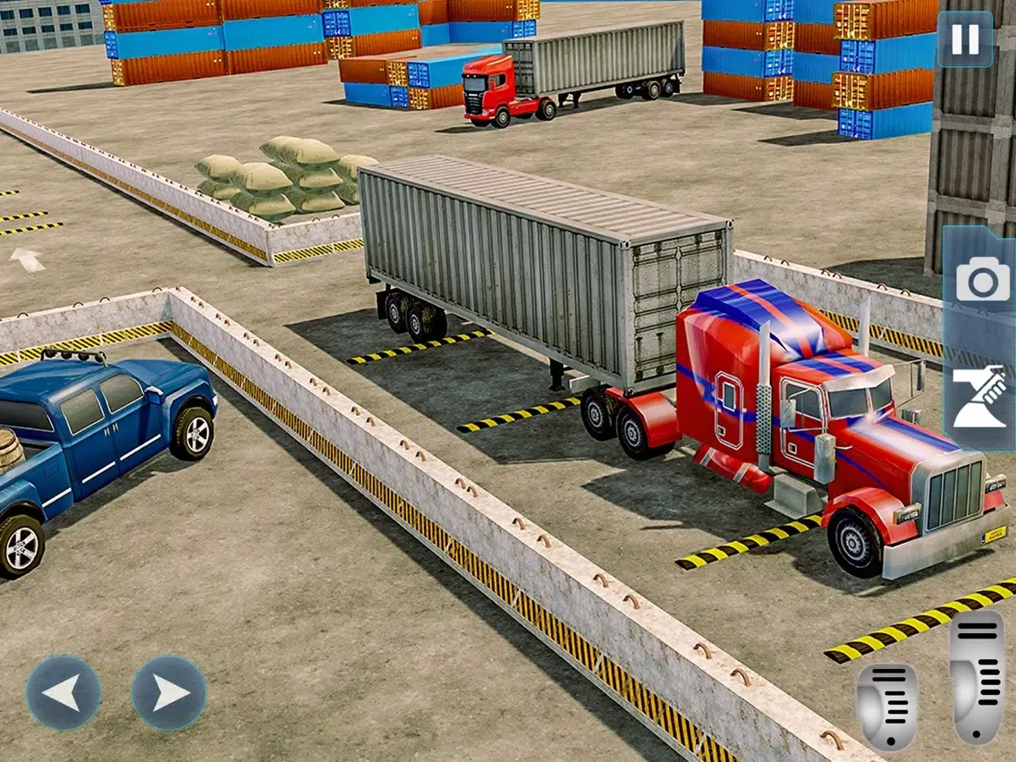 Capturas de pantalla de Euro Truck Cargo Trailer Drive iPad 