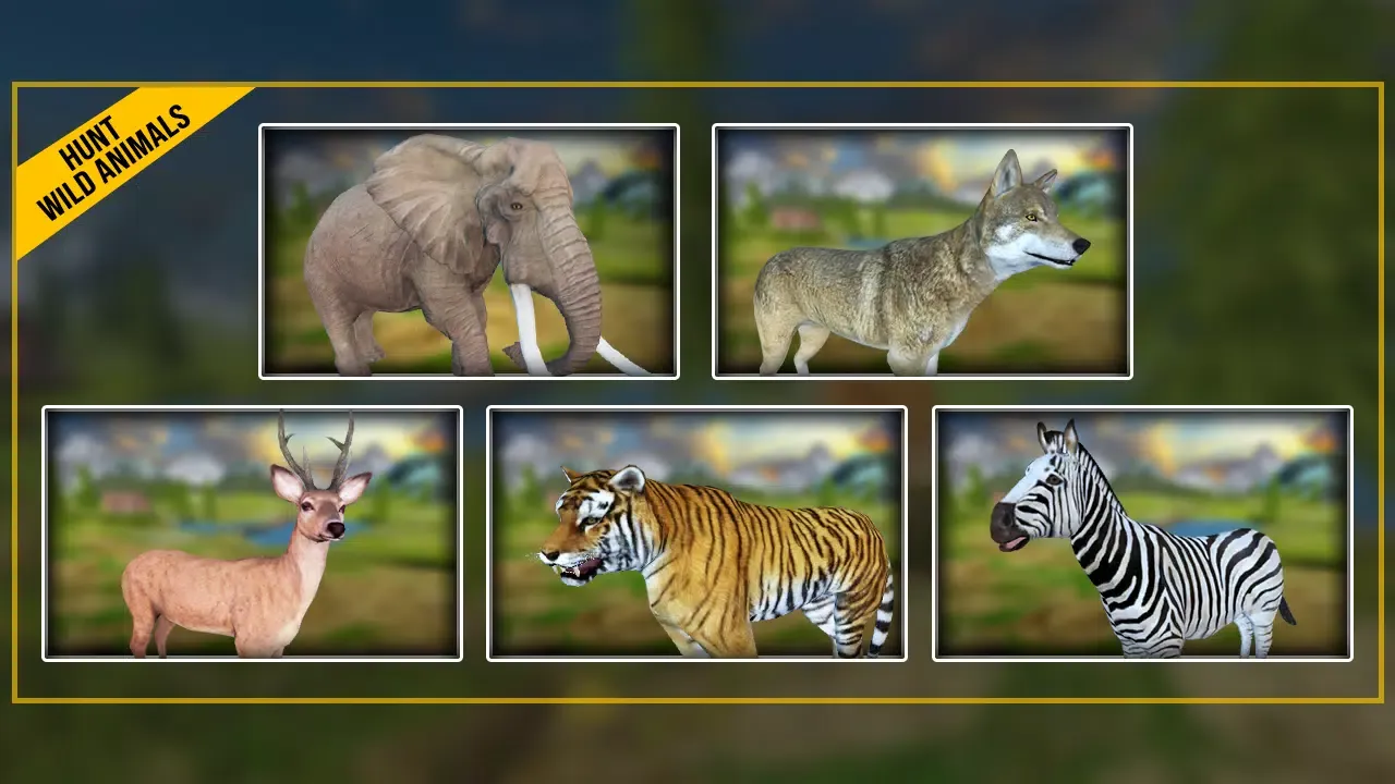 JungleMarksman: Animal Hunting Screenshots