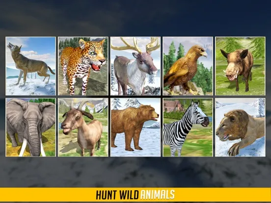 Ảnh chụp màn hình của JungleMarksman: Animal Hunting iPad 