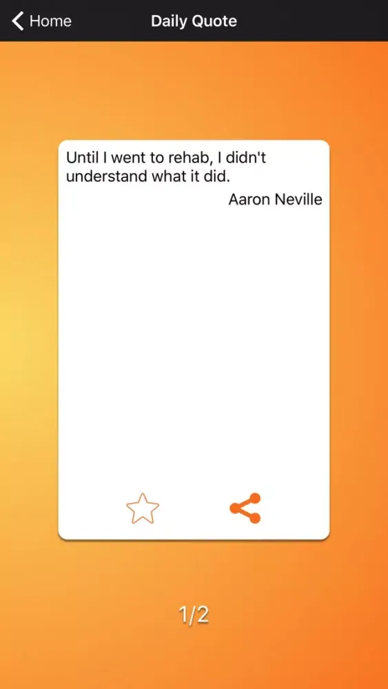 Tangkapan skrin Quote Me - Aaron Neville : With Daily Quotes