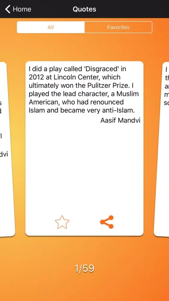 Quote Me - Aasif Mandvi : With Daily Quotes Ekran Görüntüleri