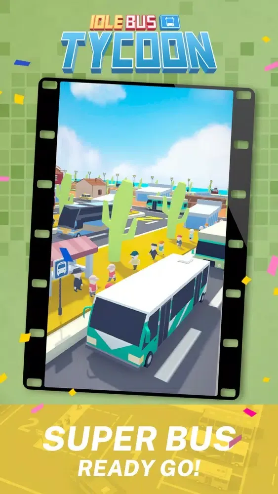Screenshot di Idle Bus Tycoon