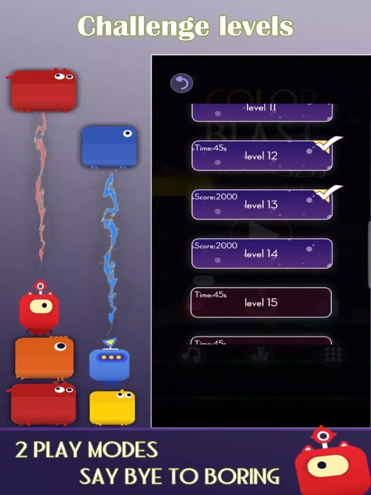 Color Blast！ iPad  Screenshots