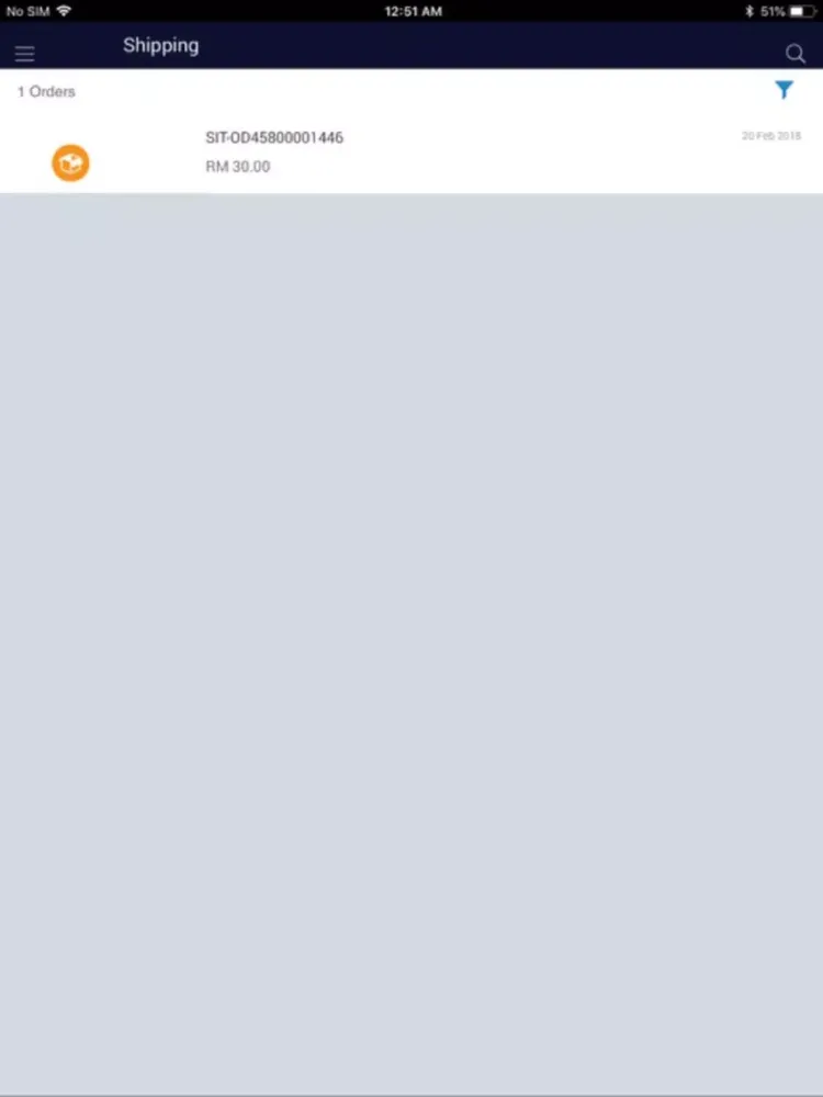 MeCan Mall Merchant iPad  스크린샷
