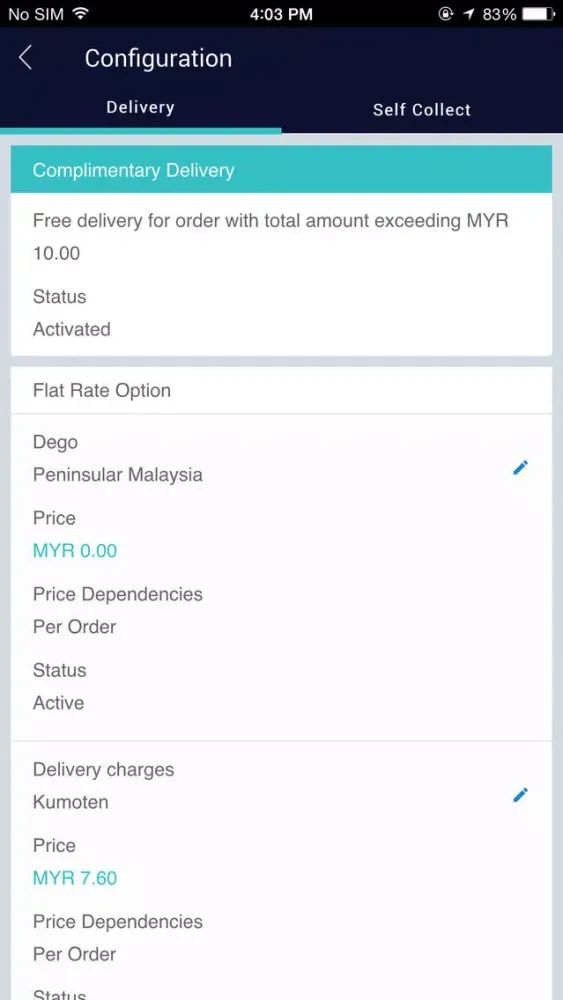 MeCan Mall Merchant 스크린샷