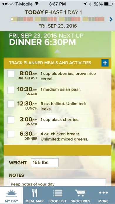 Captures d'écran de The Fast Metabolism Diet