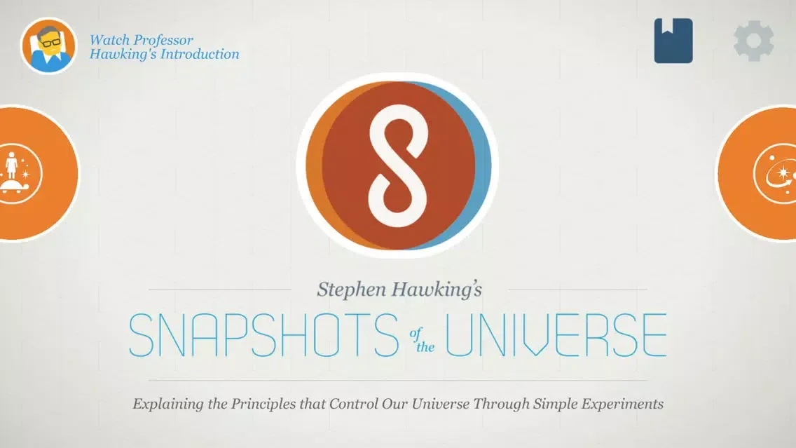 Stephen Hawking's Snapshots of the Universe for iPhone应用截图