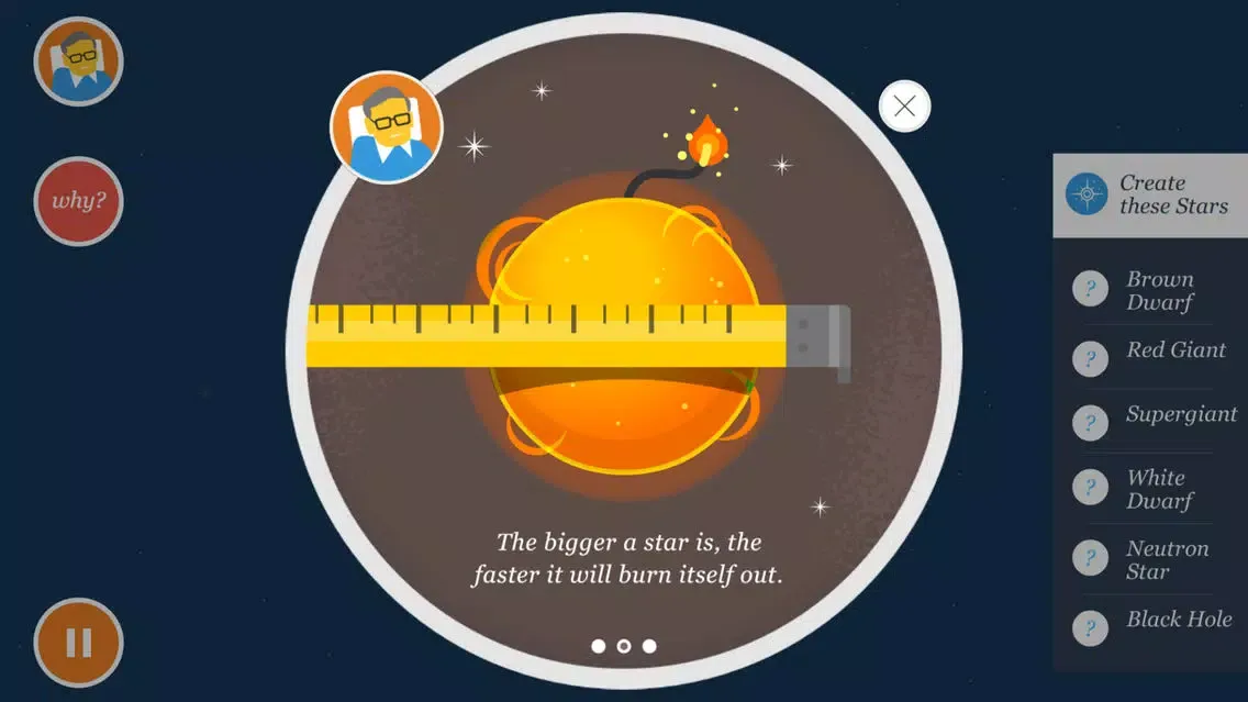 Stephen Hawking's Snapshots of the Universe for iPhone应用截图
