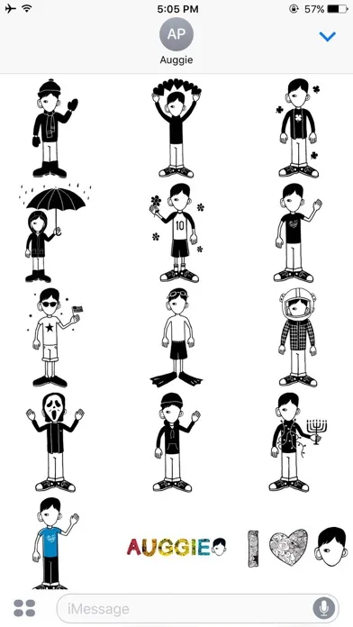 Captures d'écran de Wonder Stickers