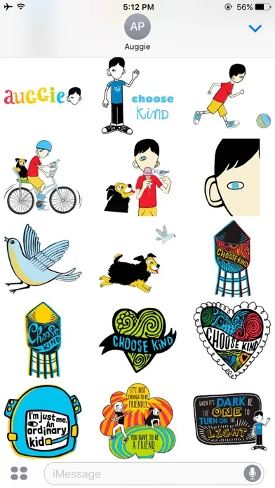 Captures d'écran de Wonder Stickers