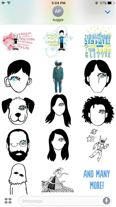Captures d'écran de Wonder Stickers