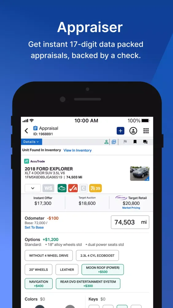 Capturas de pantalla de Accu-Trade Appraiser 3