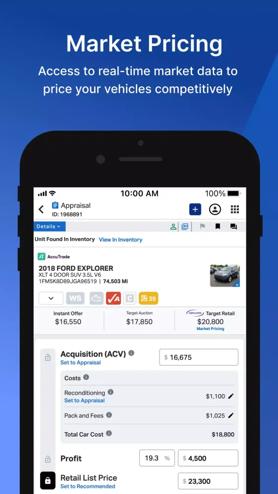 Capturas de pantalla de Accu-Trade Appraiser 3