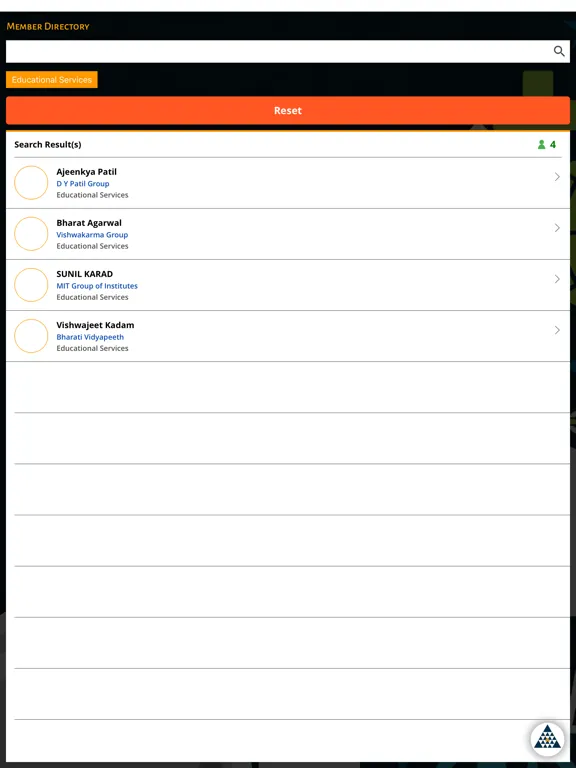 Скриншоты YPO Infinite Pune iPad 