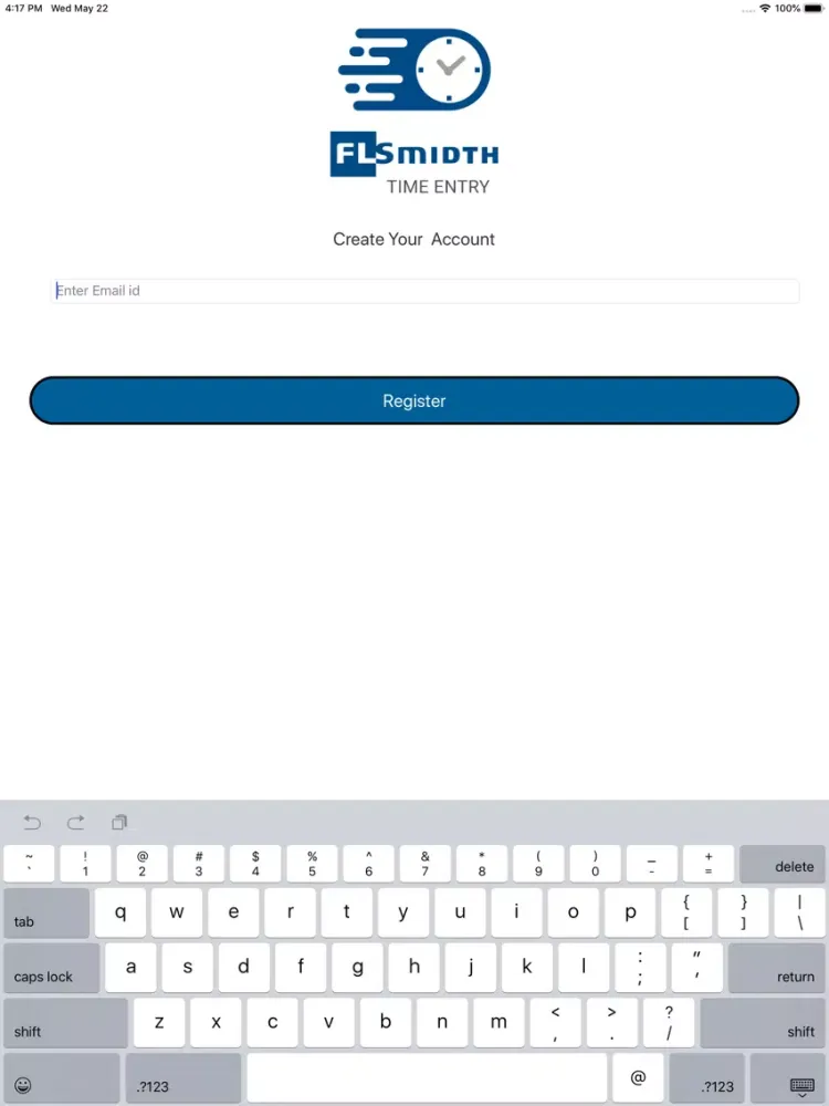 FLS Time Entry iPad  Screenshots