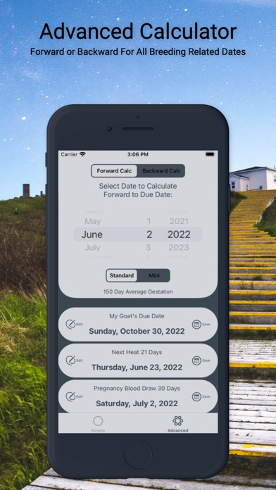 Capturas de pantalla de Goat Due Date Calculator