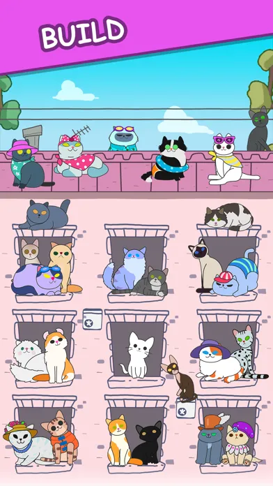Capturas de tela do Cats Tower: The Cat Game!