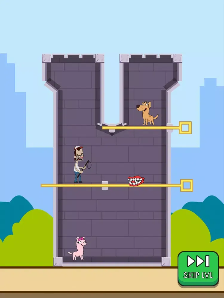 Puppy Rescue: Pull her out! iPad  스크린샷