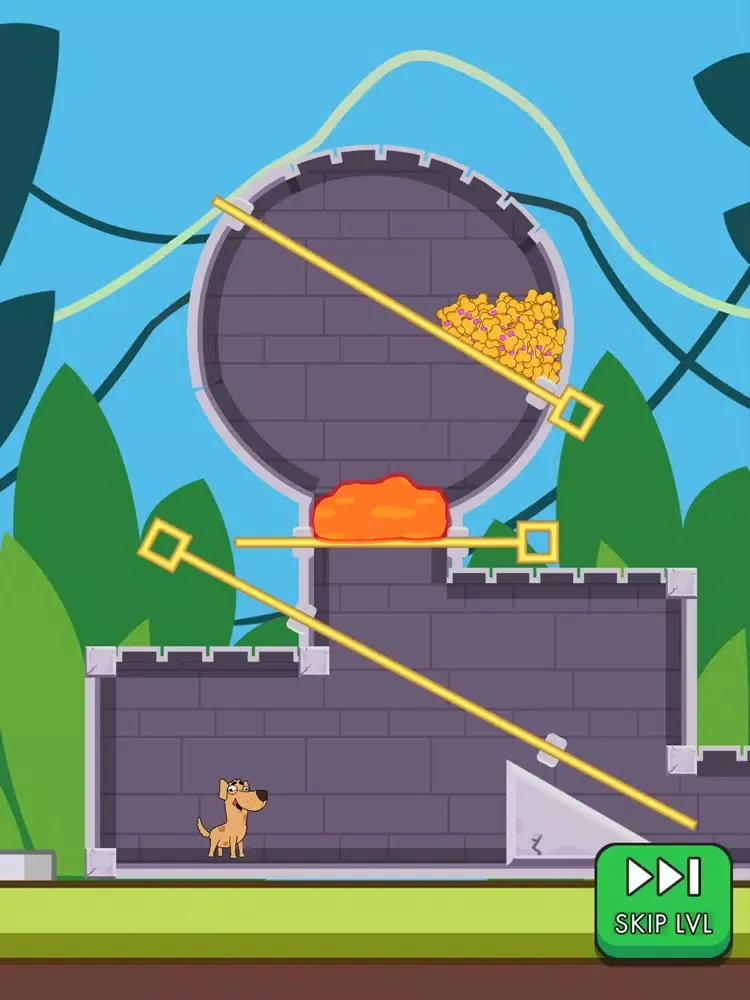 Puppy Rescue: Pull her out! iPad  스크린샷