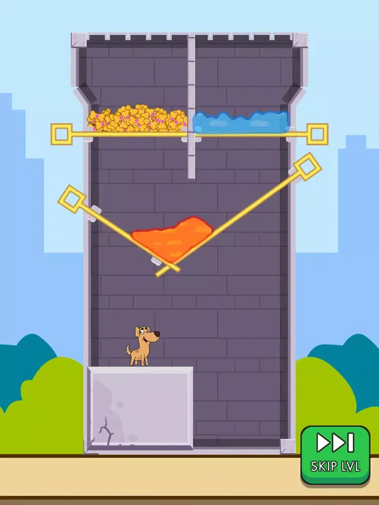 Puppy Rescue: Pull her out! iPad  스크린샷