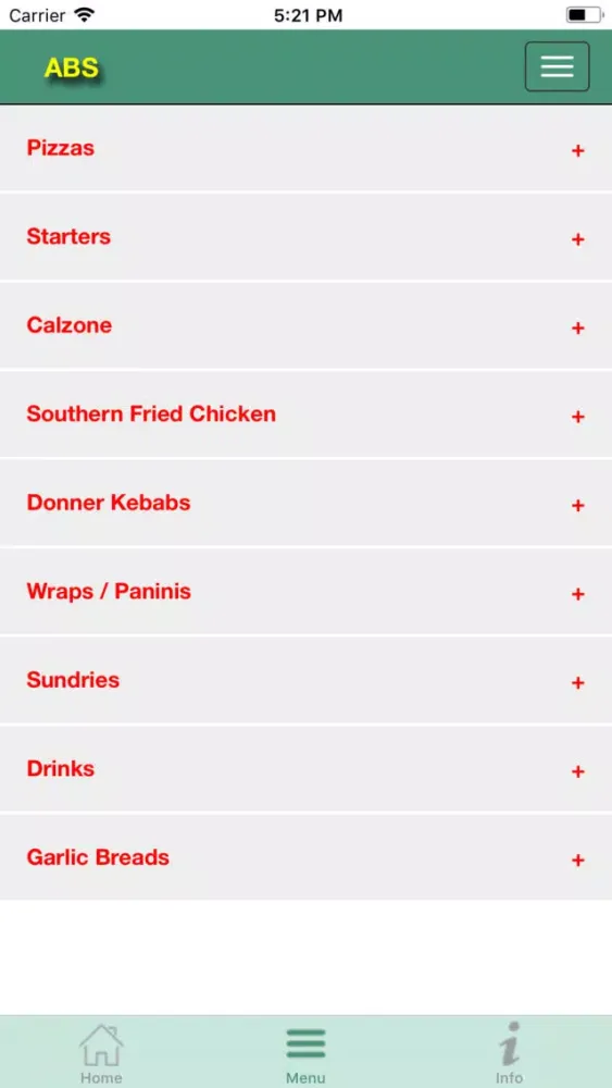 Abs Fastfood应用截图