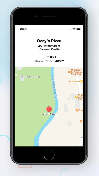 Ozzy's Pizza應用截圖