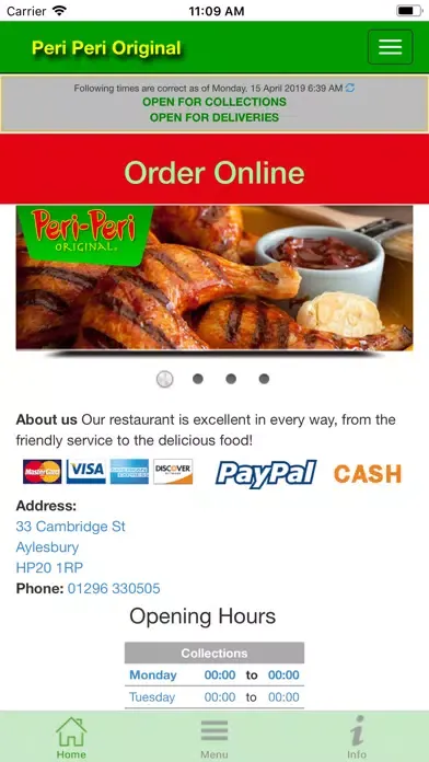 Zrzuty ekranu Peri Peri Original Aylesbury