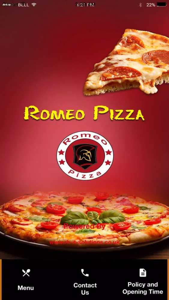 ภาพหน้าจอของ Romeo's Pizza Barry