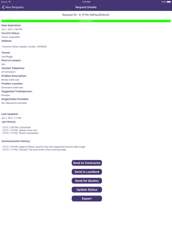 Direct Repairs iPad  स्क्रीनशॉट