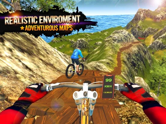 OffRoad Mountain Bike iPad  Screenshots