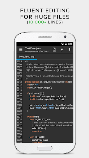 QuickEdit Text Editor Pro Screenshots2