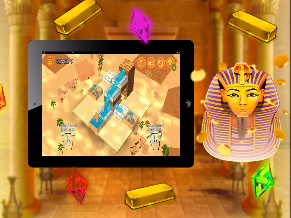 Book Of Sun Pyramids: Oasis 3D iPad  스크린샷