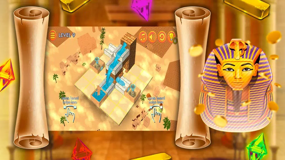 Book Of Sun Pyramids: Oasis 3D 스크린샷