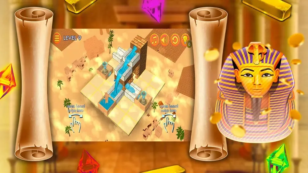 Book Of Sun Pyramids: Oasis 3D स्क्रीनशॉट