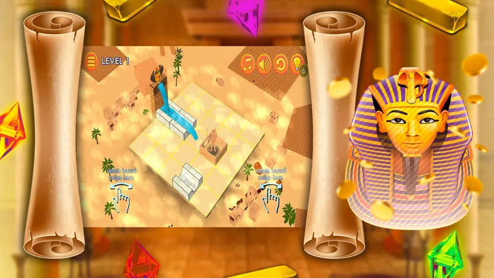 Book Of Sun Pyramids: Oasis 3D 스크린샷