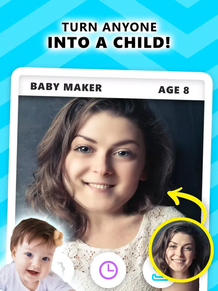 Baby Maker Face Effects Filter iPad  سکرین شاٹس
