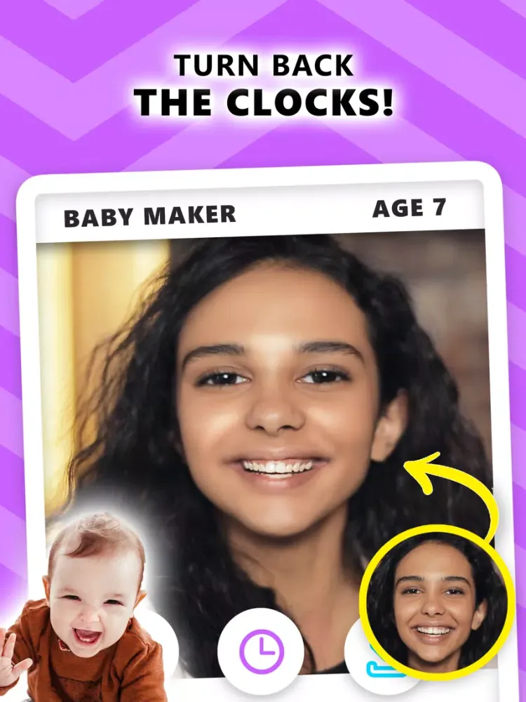 Baby Maker Face Effects Filter iPad  سکرین شاٹس