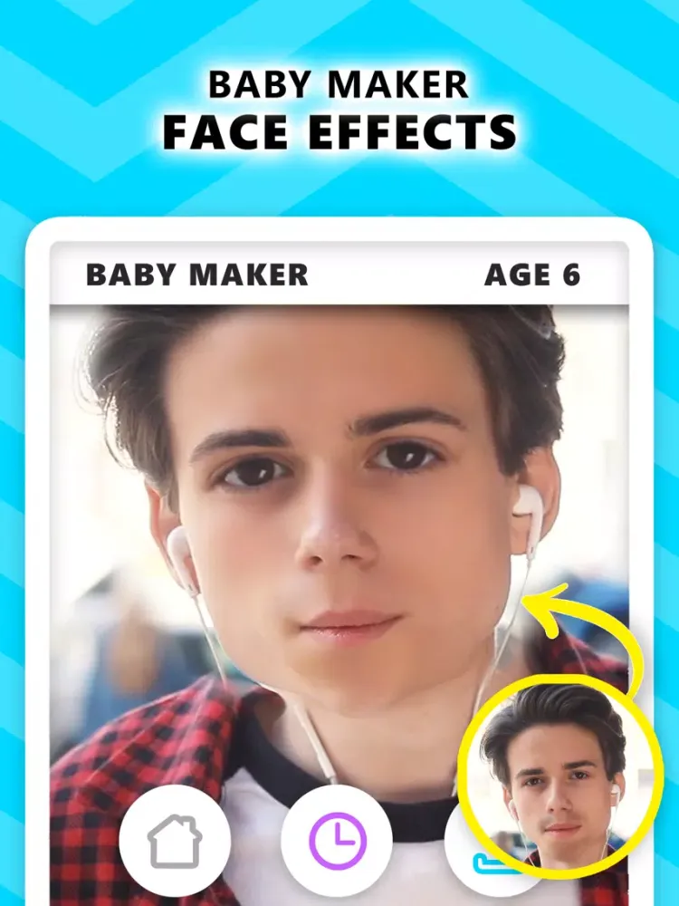 Baby Maker Face Effects Filter iPad  سکرین شاٹس