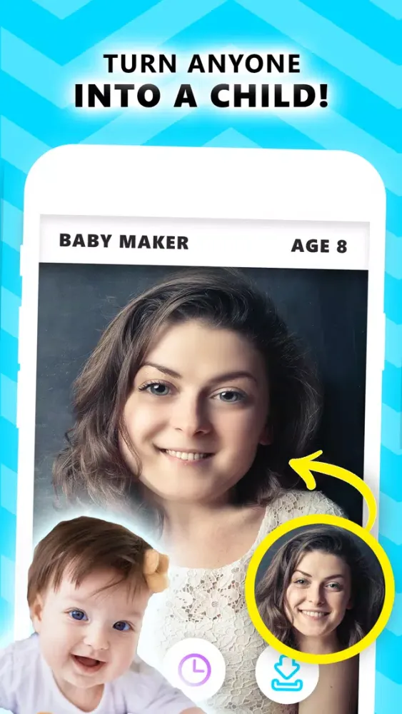 Baby Maker Face Effects Filter سکرین شاٹس