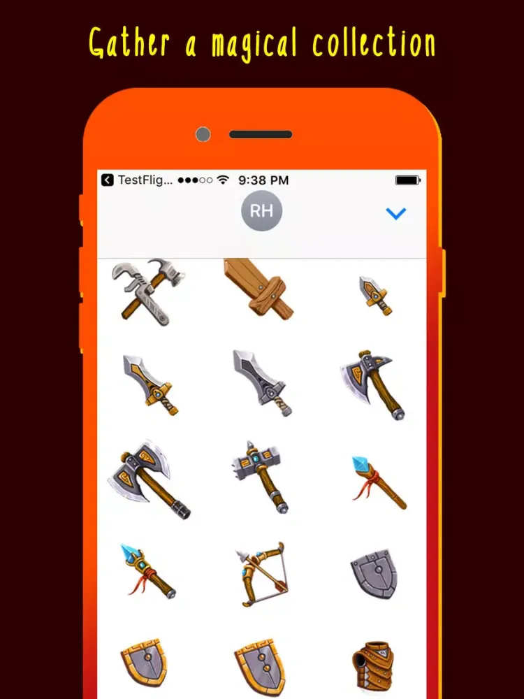 Zrzuty ekranu School of Magic: Wizard Stickers iPad 