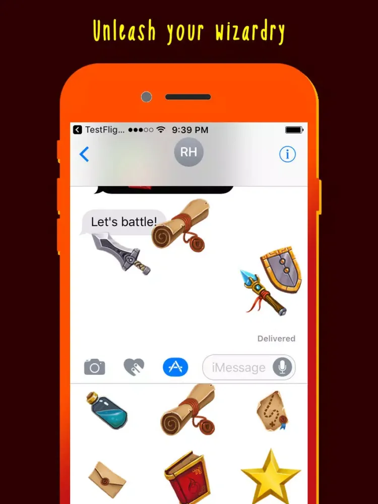 Zrzuty ekranu School of Magic: Wizard Stickers iPad 