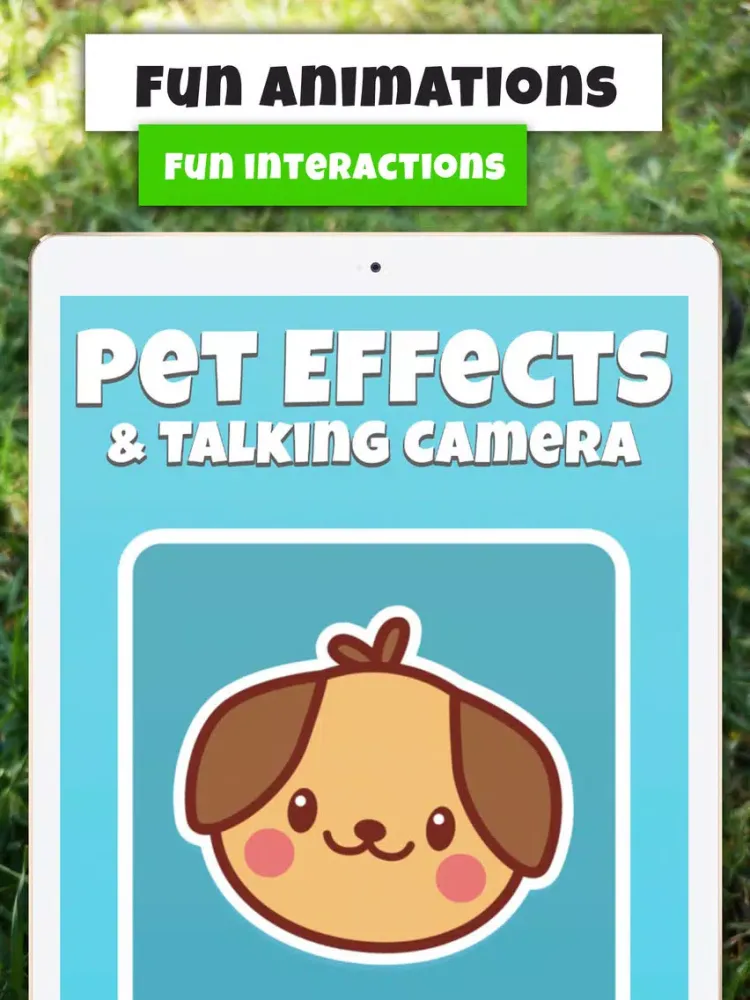 Pet Effects and Talking Camera iPad  Screenshots