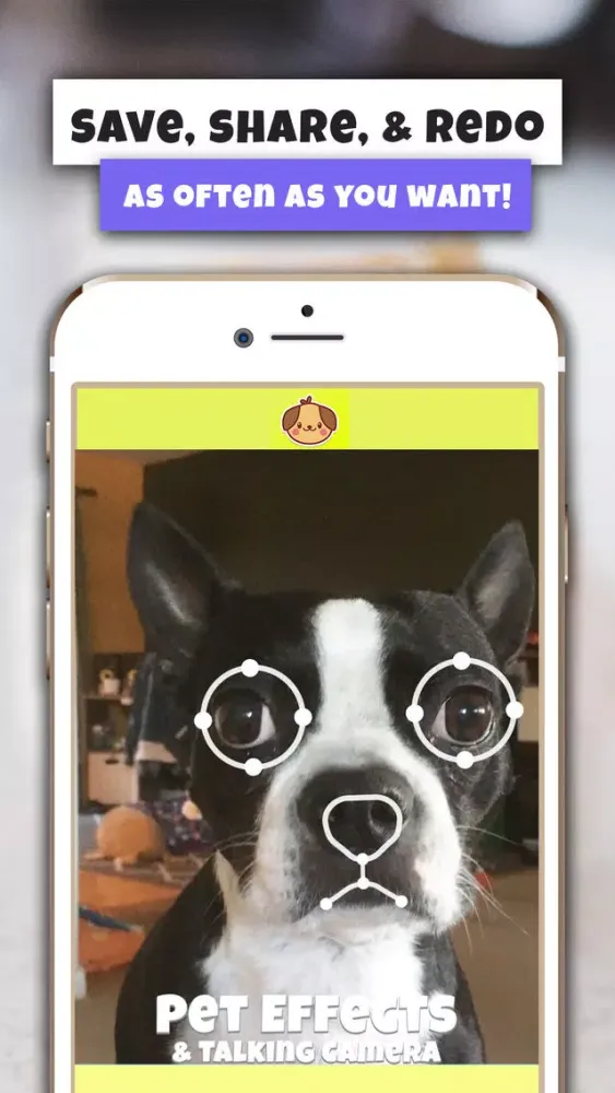 Pet Effects and Talking Camera Screenshots