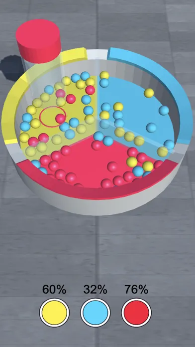 Bead Sort Color Puzzle Screenshots