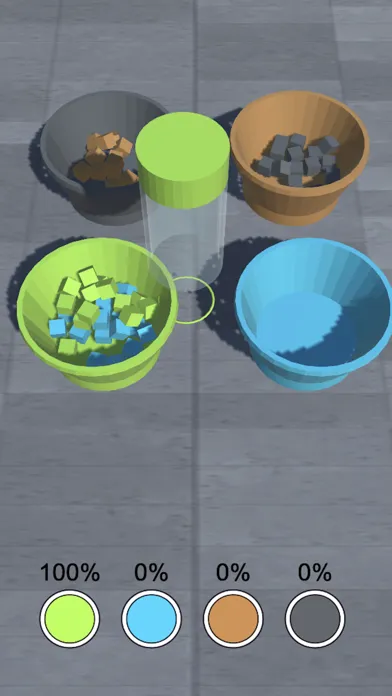 Bead Sort Color Puzzle Screenshots